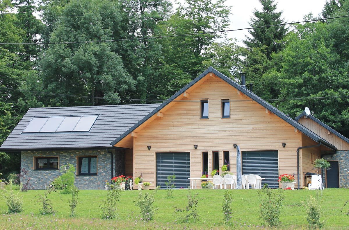 Panneau solaire thermique intégré-toit