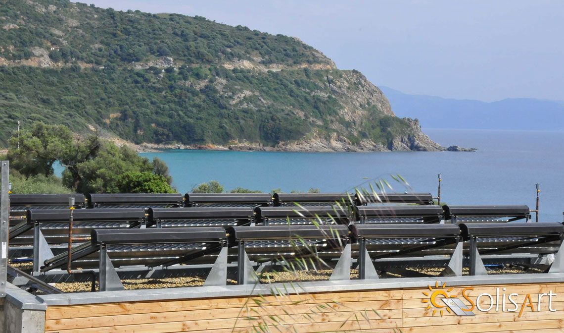 chauffage solaire Corse - Cargèse