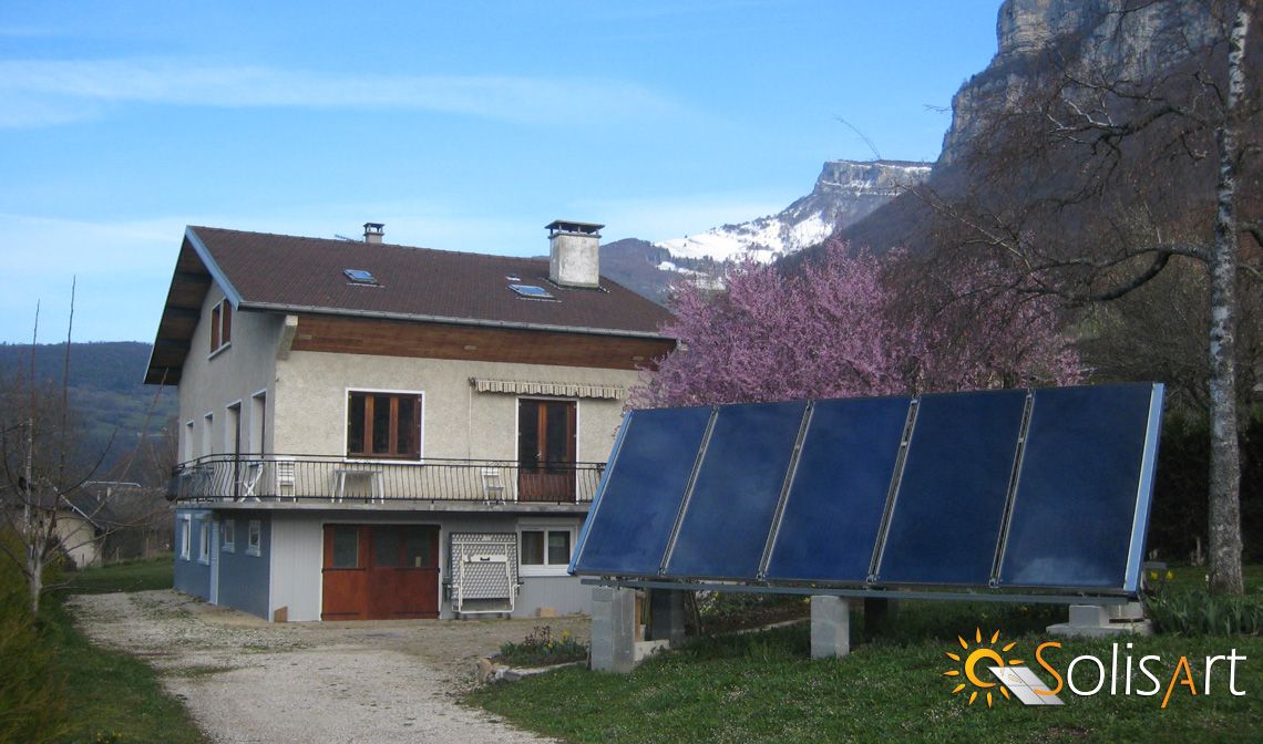 chauffage solaire Auvergne-Rhône-Alpes - Savoie - Saint-Jean d'Arvey