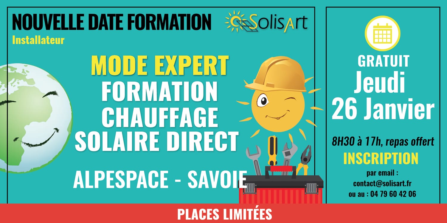 Formation Chauffage Solaire Expert