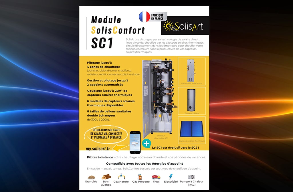 module chauffage solaire SC1
