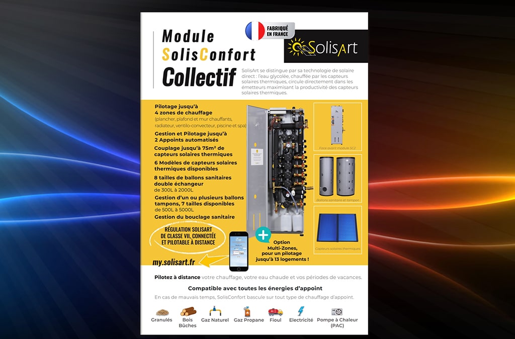 module chauffage solaire Collectif