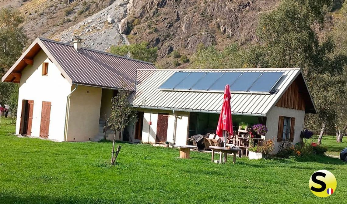 Chauffage solaire en camping avec panneaux solaires thermiques