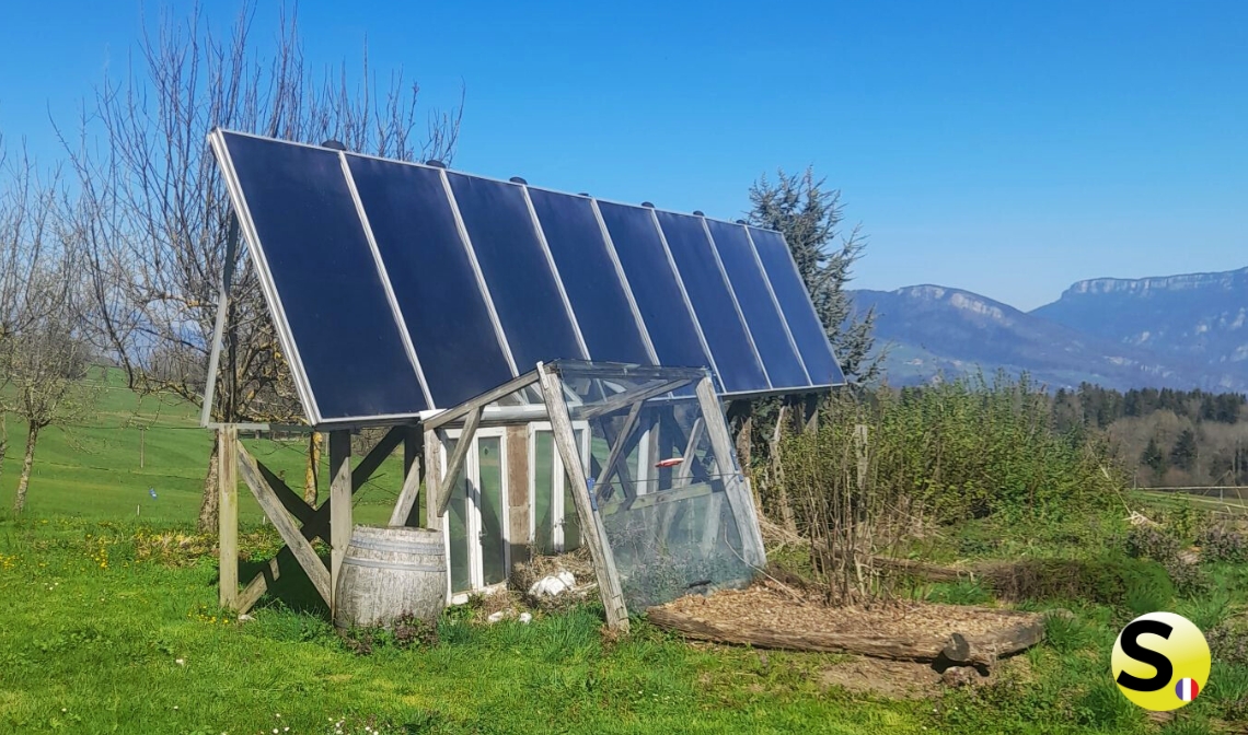 Chauffage solaire SolisArt 15 m² pose horizontale Aussois (73500)