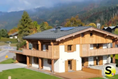 Chauffage solaire SolisArt – 3 logements – Les Carroz-d’Arâches