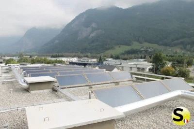 Chauffage solaire SolisArt – 92 logements – Sallanches